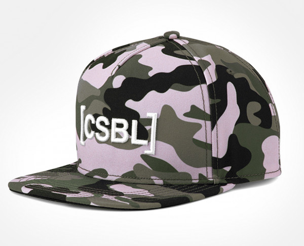 Cayler & Sons Cap CSBL Brackets Cap Woodrose Camouflage/White