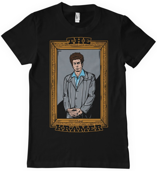 Seinfeld The Kramer Art T-Shirt Black