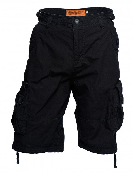 WCC West Coast Choppers Cargo Short Caine Ripstop Black