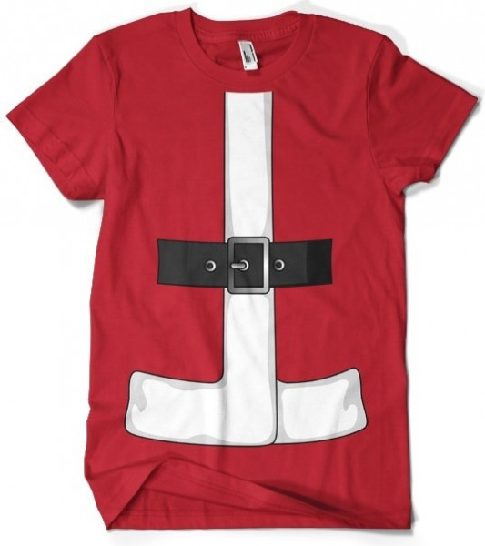 Hybris Santas Suit Cover Up T-Shirt Red