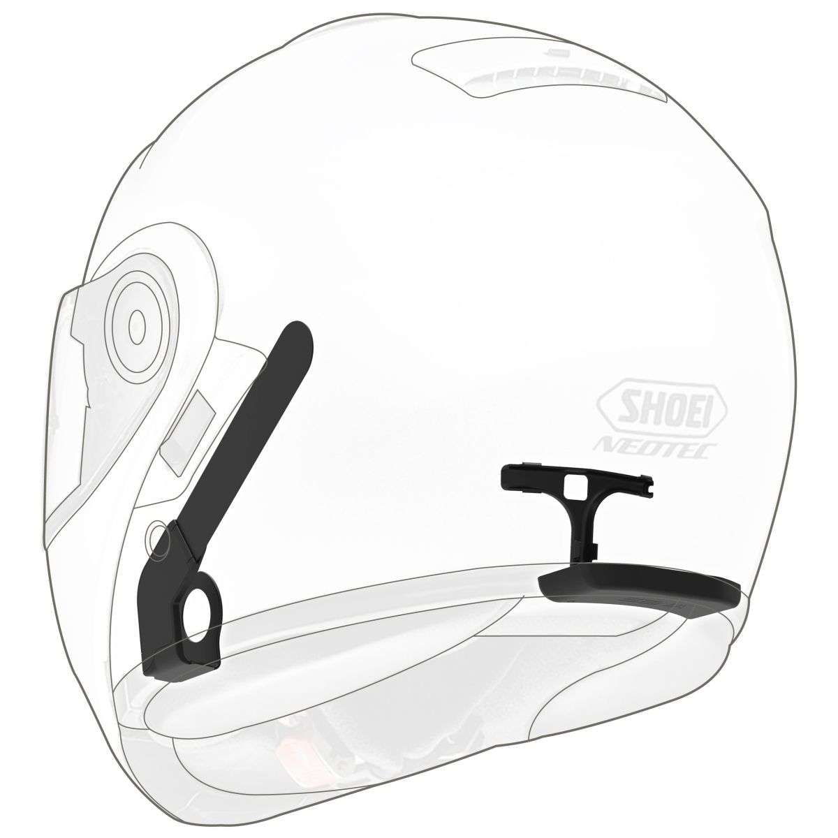 Sena Headset 10U für Shoei Neotec 1 Bluetooth Kommunikation System ...