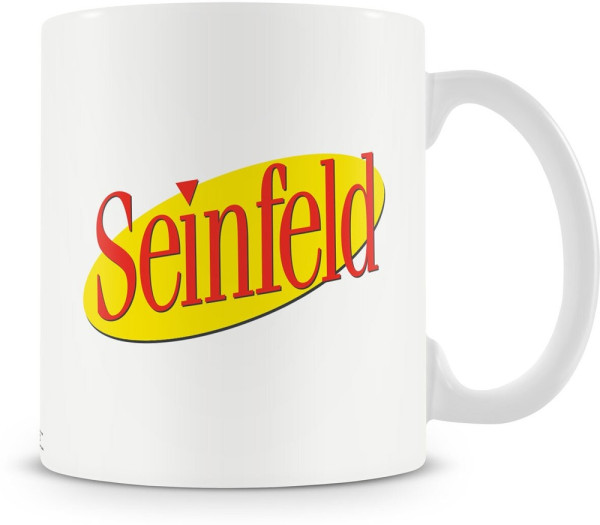 Seinfeld Logo Coffee Mug White