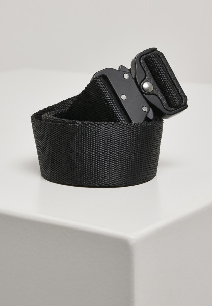 Urban Classics Belt Wing Buckle Belt Black