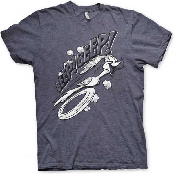 Looney Tunes BEEP BEEP T-Shirt Navy-Heather