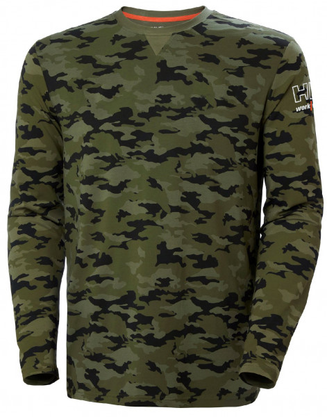 Helly Hansen Hoodie / Sweatshirt 79242 Kensington Longsleeve 481 Camo