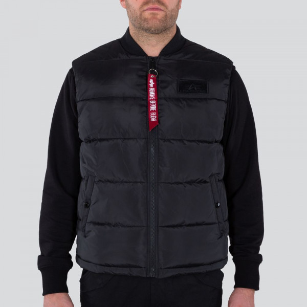 | Jacke Puffer | Men Vest LW Alpha Lifestyle Jackets | Black Industries