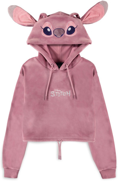 Lilo & Stitch - Angel Cropped Hoodie