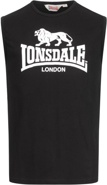 Lonsdale T-Shirt Clopton ärmelloses T-Shirt normale Passform
