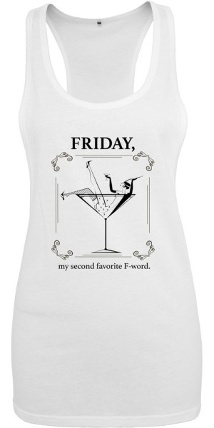 Mister Tee Damen Tank Top Ladies F-Word Tee