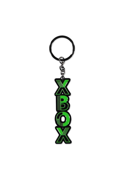 Xbox - Gunmetal Keychain Multicolor
