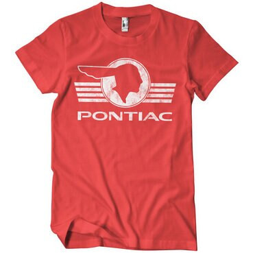 Pontiac T-Shirt Retro Logo T-Shirt GM-1-PONT002-H66-4