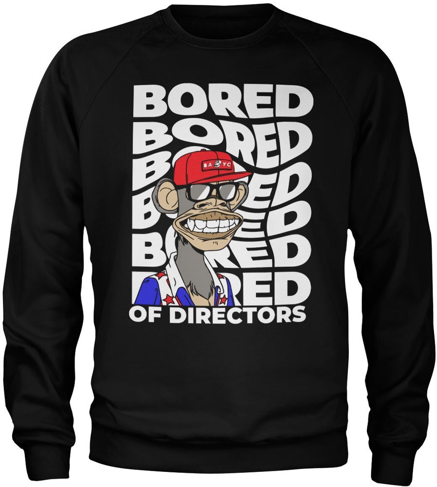 Bored of Directors Bored Sweatshirt Schwarz - Herren / Unisex