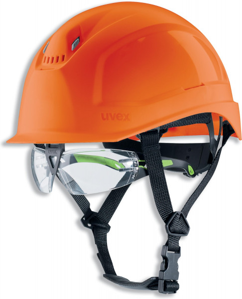 Uvex Schutzhelm Pheos S-Kr Ies 9772237 Orange Mit Lüftungen (97724)