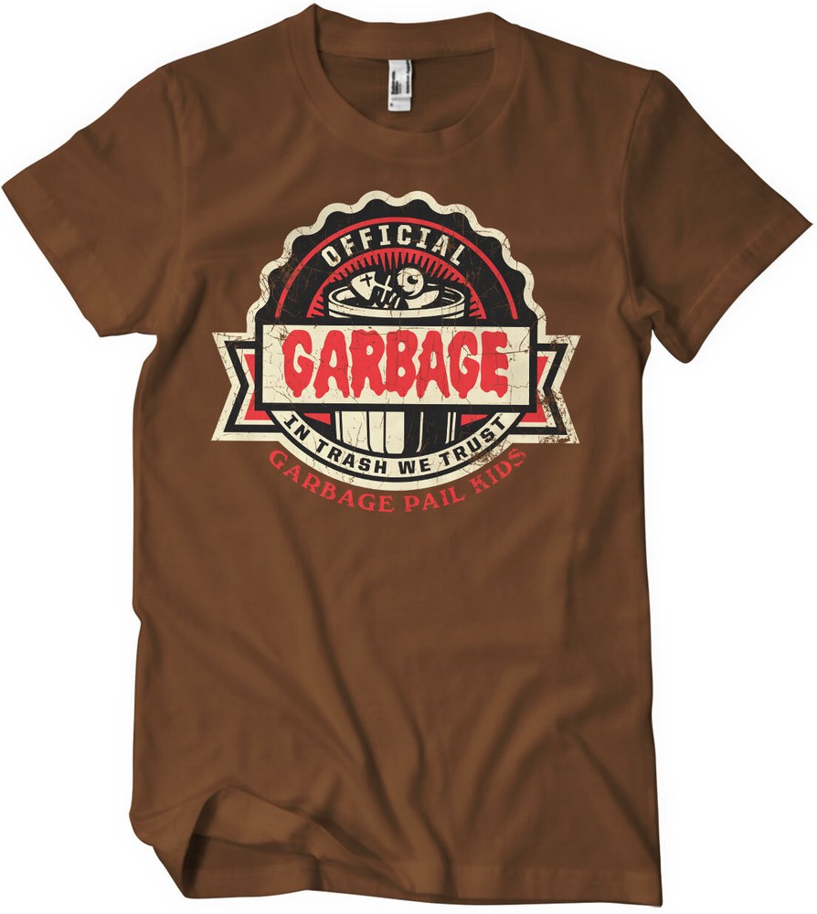Garbage Pail Kids Official Garbage T-Shirt Braun - Herren / Unisex