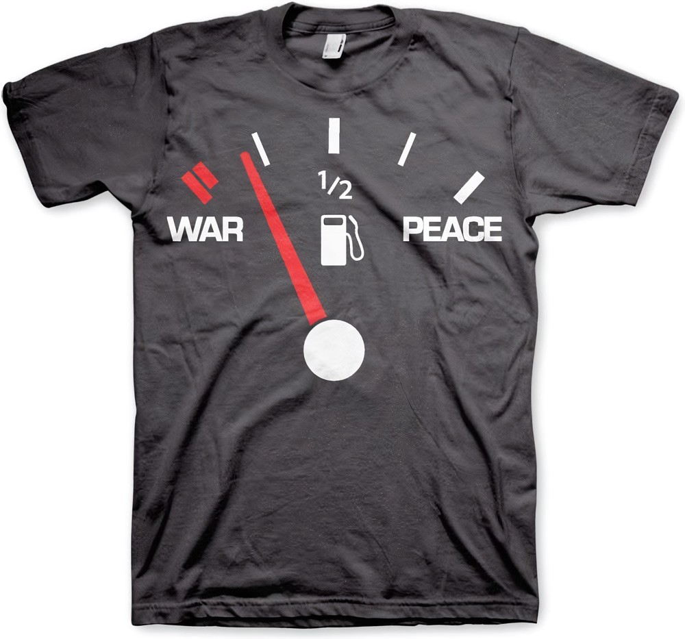 Hybris War & Peace Gauge T-Shirt Dark-Grau - Herren / Unisex