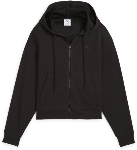 Puma Damen Sweat Jacke HER Comfort Crop Full-Zip Hoodie 685056