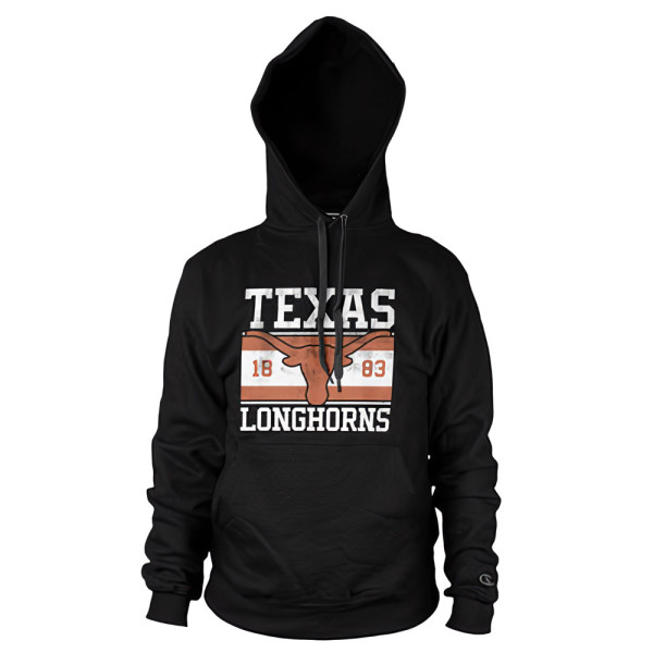 University of Texas Texas Longhorns Flag Hoodie Black