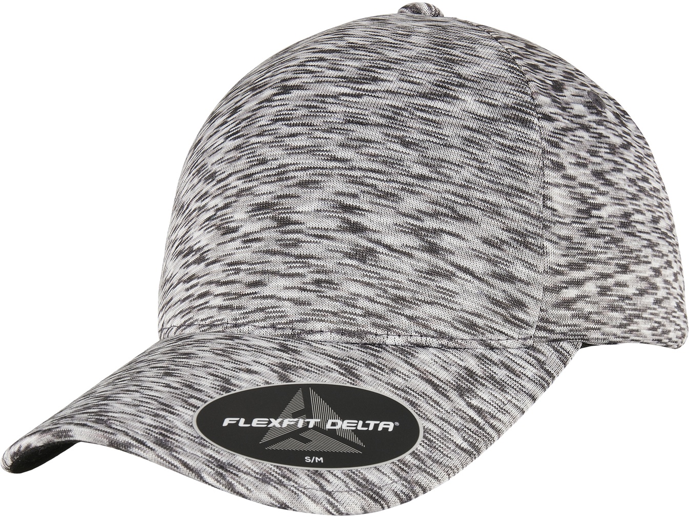 Flexfit Cap DELTA UNIPANEL CAP Melange Silver - Herren / Unisex