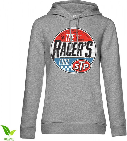 STP The Racer's Edge Girls Hoodie Damen Heather-Grey