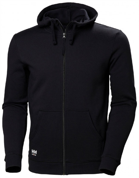 Helly Hansen Hoodie / Sweatshirt 79216 Manchester Zip Hoodie 990 Black