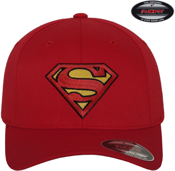 Superman Flexfit Cap Red