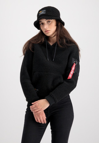 Alpha Industries Hut Teddy Bucket Hat Black