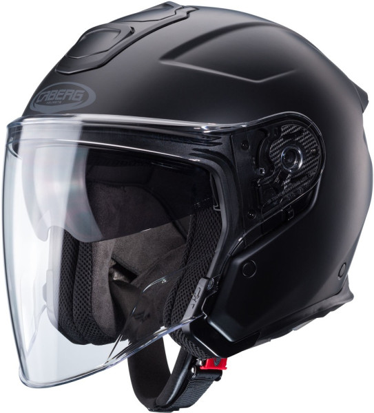 Caberg Motorrad Jethelm Flyon II Matt-Schwarz