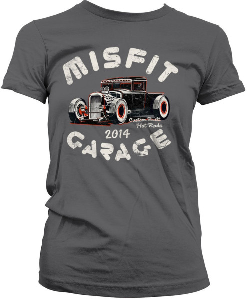 Misfit Garage Damen Power Pick Girly Tee DC-5-MG004-H85-7