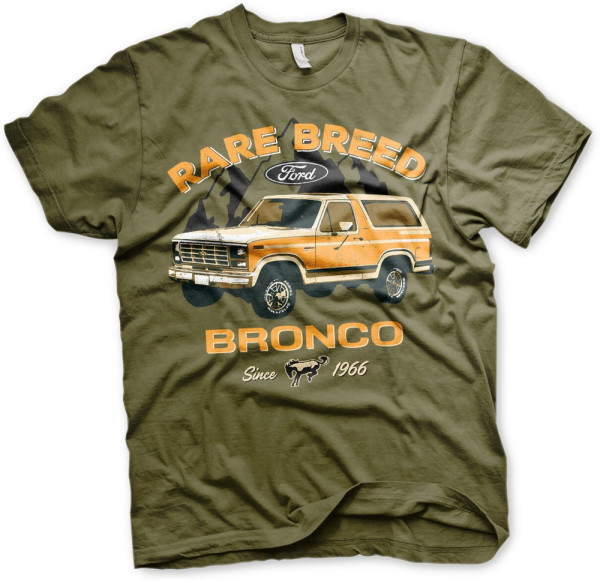 Ford Bronco Rare Breed T-Shirt Olive