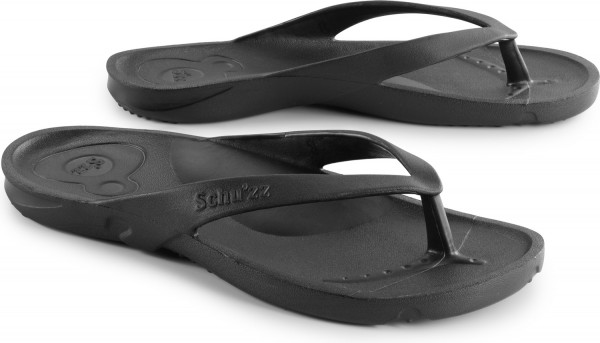 Schu'zz Schuzz Herren Flip Flops Tong Homme Noir / Schwarz