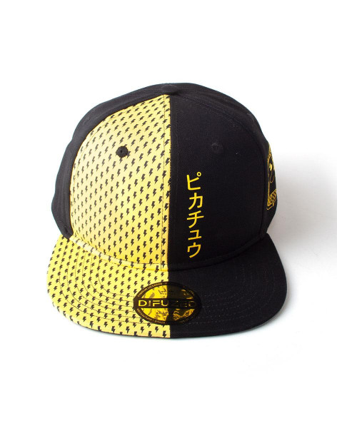 Pokémon - Block Pikachu Snapback Black