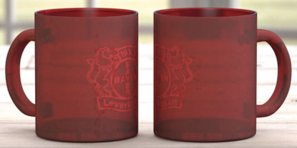 Bayer 04 Leverkusen Tasse Frozen Fussball Rot