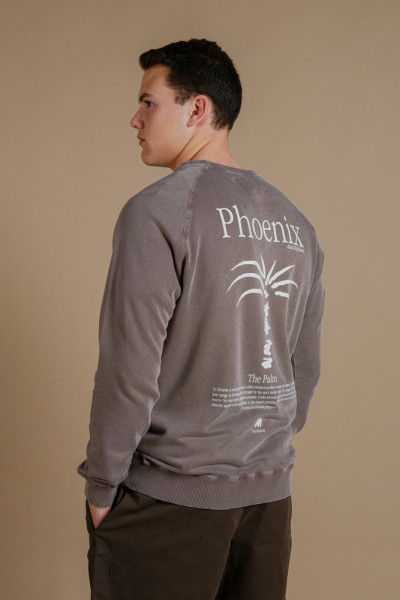 Trendsplant Sweatshirt Washingtonia Midweight Pigment Sweater 279090MWDP