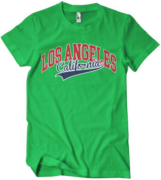 Los Angeles California T-Shirt Green