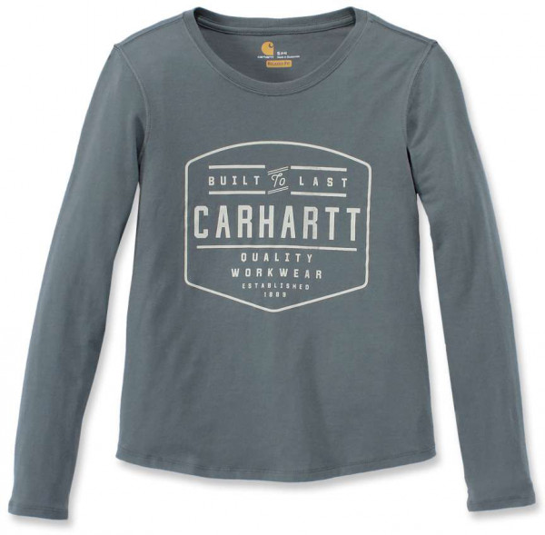 Carhartt Damen T-Shirt Graphic L/S T-Shirt Balsam Green