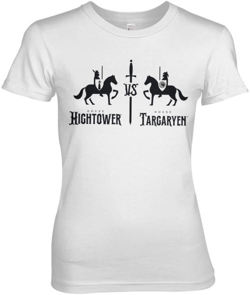 House Of The Dragon T-Shirt Hightower Vs Targaryen Girly Tee WB-5-HOTD003-H55-6