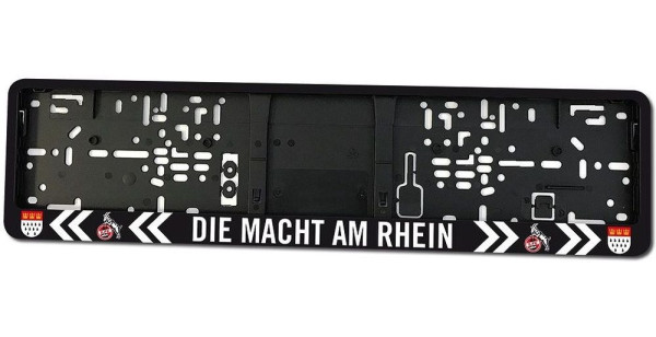 1. FC Köln Nummernschildhalter Die Macht am Rhein 5060051