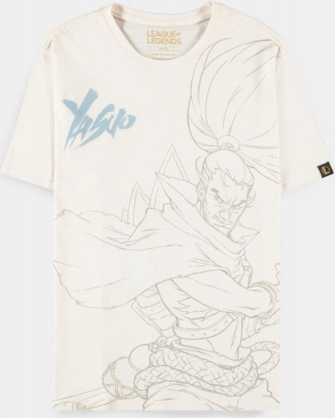 League Of Legends - Yasuo Men's Short Sleeved T-shirt White
