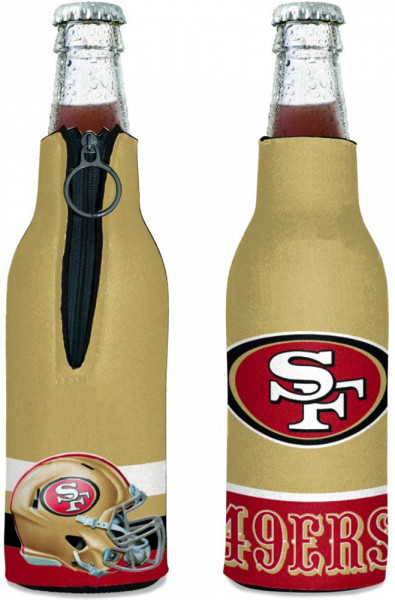 San Francisco 49ers Neopren Bottle Cooler American Football NFL Rot