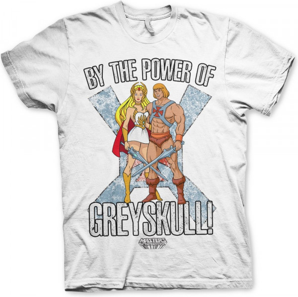 Masters Of The Universe By The Power Of Greyskull T-Shirt White