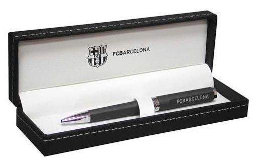 FC Barcelona Kugelschreiber Geschenkset Fussball Primera Division Black