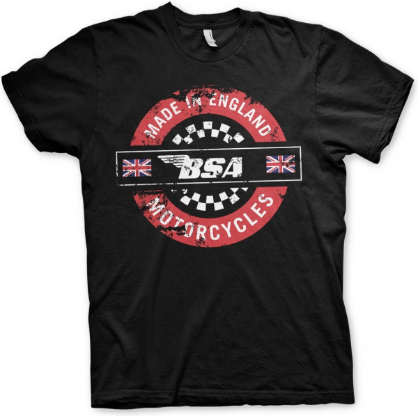BSA Made In England T-Shirt Black