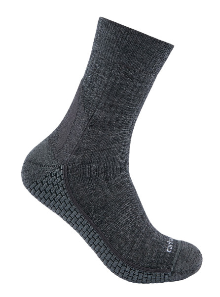 Carhartt Socken Synthetic Wool Short Crew Sock Carbon Heather