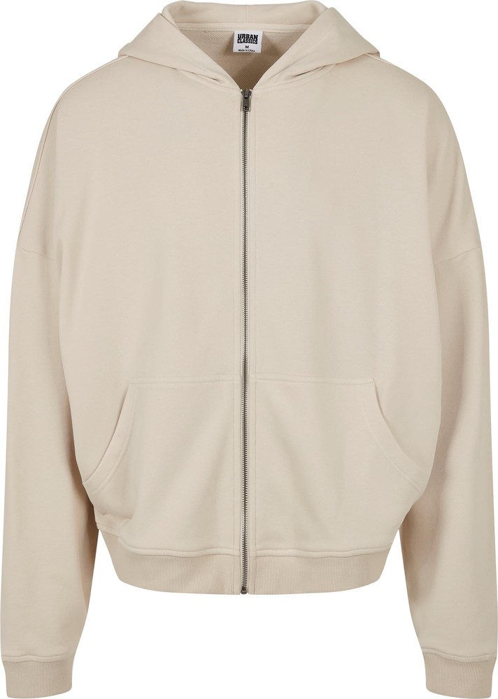 Urban Classics Organic 90's Zip Hoody Softseagrass - Herren / Unisex