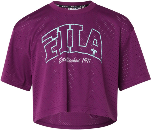 Fila Mädchen T-Shirt Ludwigswinkel Loose Cropped Boxy Mesh Tee FAT0654