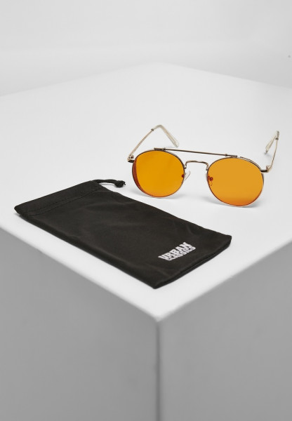 Urban Classics Sonnenbrille Sunglasses Chios Gold/Orange