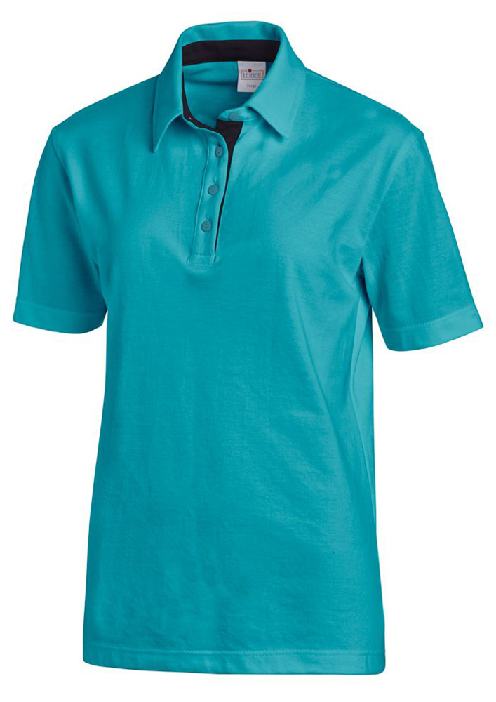 Leiber Polo-Shirt 08/2637/7504 Petrol/Marine - Herren / Unisex