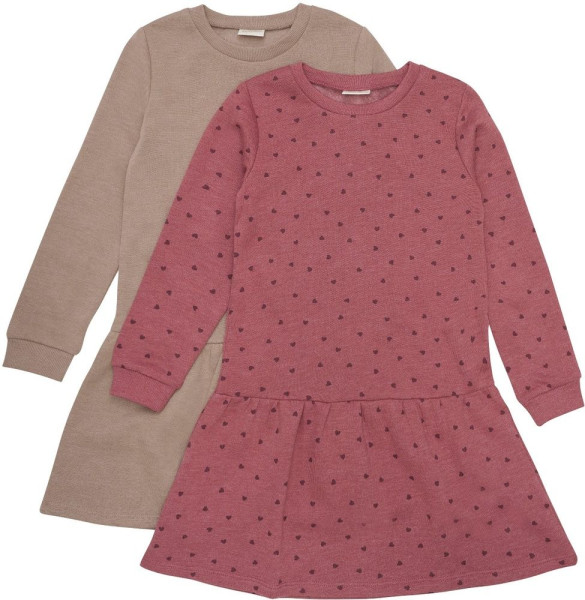 Minymo Kleid Sweat Dress LS (2-Pack) 5750
