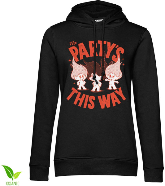 Good Luck Trolls Hoodie The Party'S This Way Girls Hoodie UV-57-GLT002-H66-13
