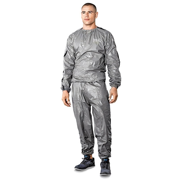 Everlast Saunaanzug Sauna Suits M Sauna Suit Ev Grey/Black